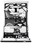 Haier XF 5C4M1X-80 - Stainless Steel Dishwasher - 15 Place Settings - C Energy - Image 5