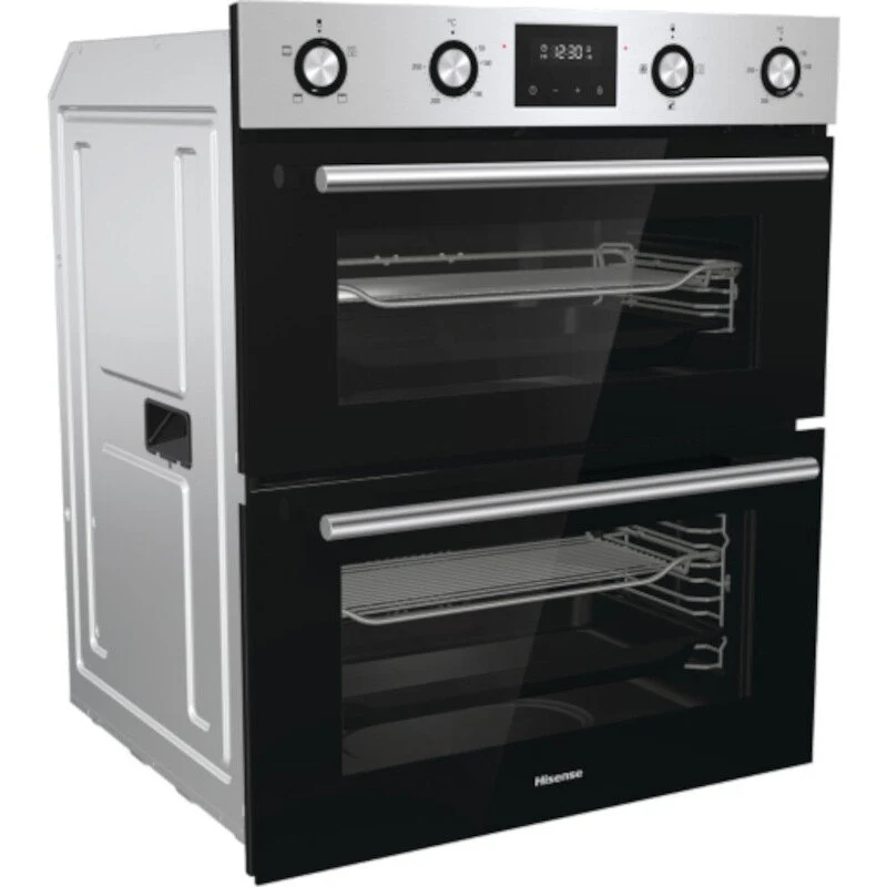 Hisense BID79222CXUK - Stainless Steel Built-Under Double Oven - 54L/38L - A Energy Rated - Image 3