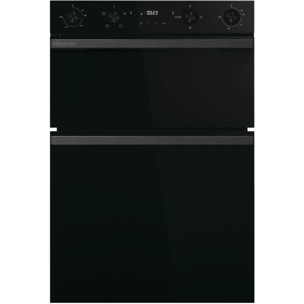 Hisense BID914221ADBG - Black Built-In Double Oven - 72L/38L - A Energy Rated