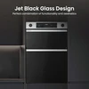 Hisense BID914221AX - Black/Stainless Steel Double Oven - 110L Total Capacity - A Rated - Image 4