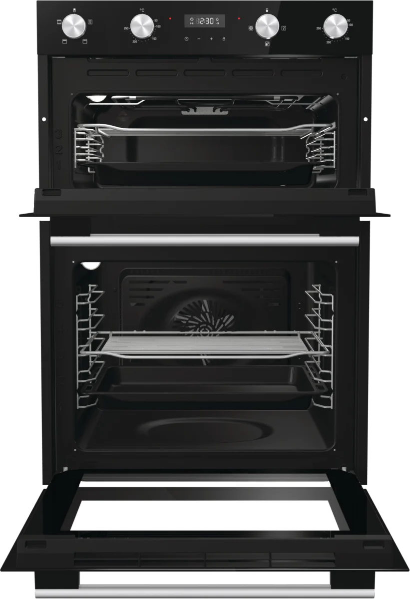 Hisense BID95211BGUK - Black Electric Double Oven - 72L & 38L Capacity - A Energy Rating - Image 3