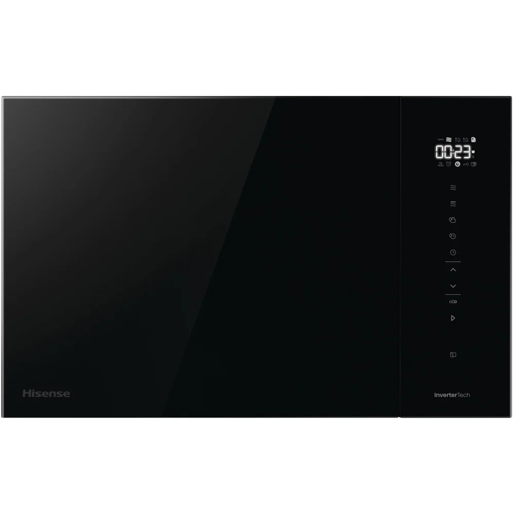 Hisense BIM325GI63DBGUK - Black Built-In Microwave with Grill - 25L Capacity