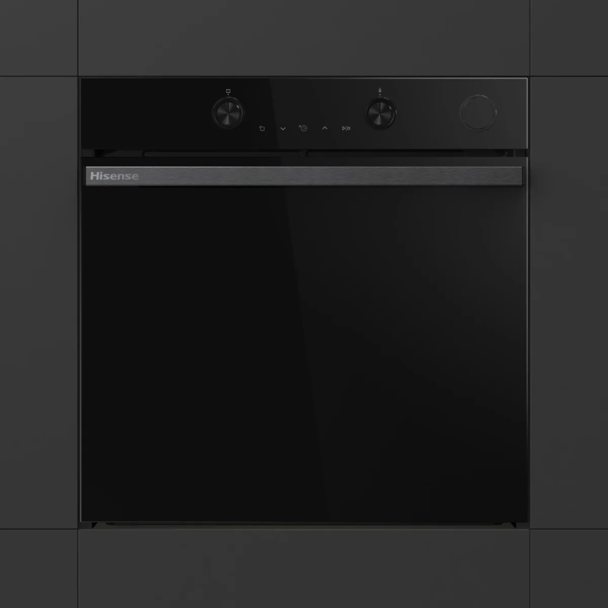 Hisense BSA66226ADBGUK - Black Single Oven - 77L - A Energy - Image 2