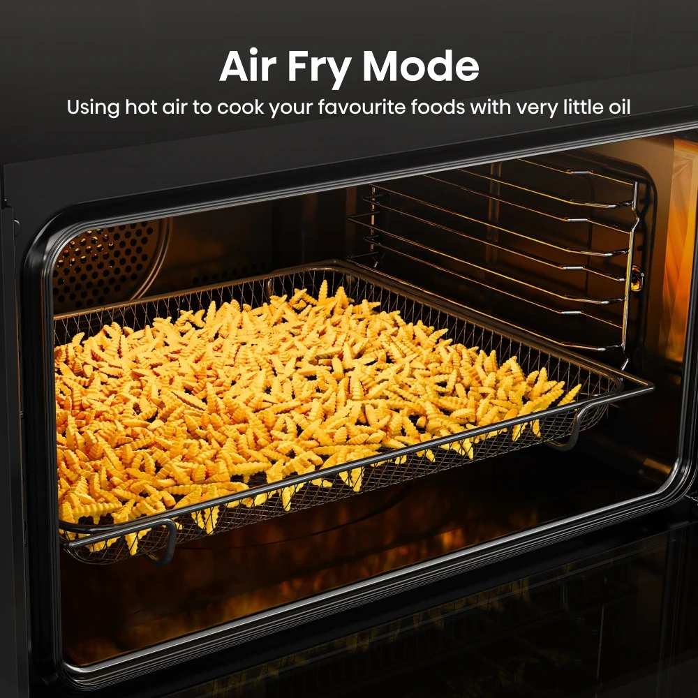 Hisense BUD714221CDBG - Black Double Oven - 92L Total Capacity - A Energy Rated - Image 5