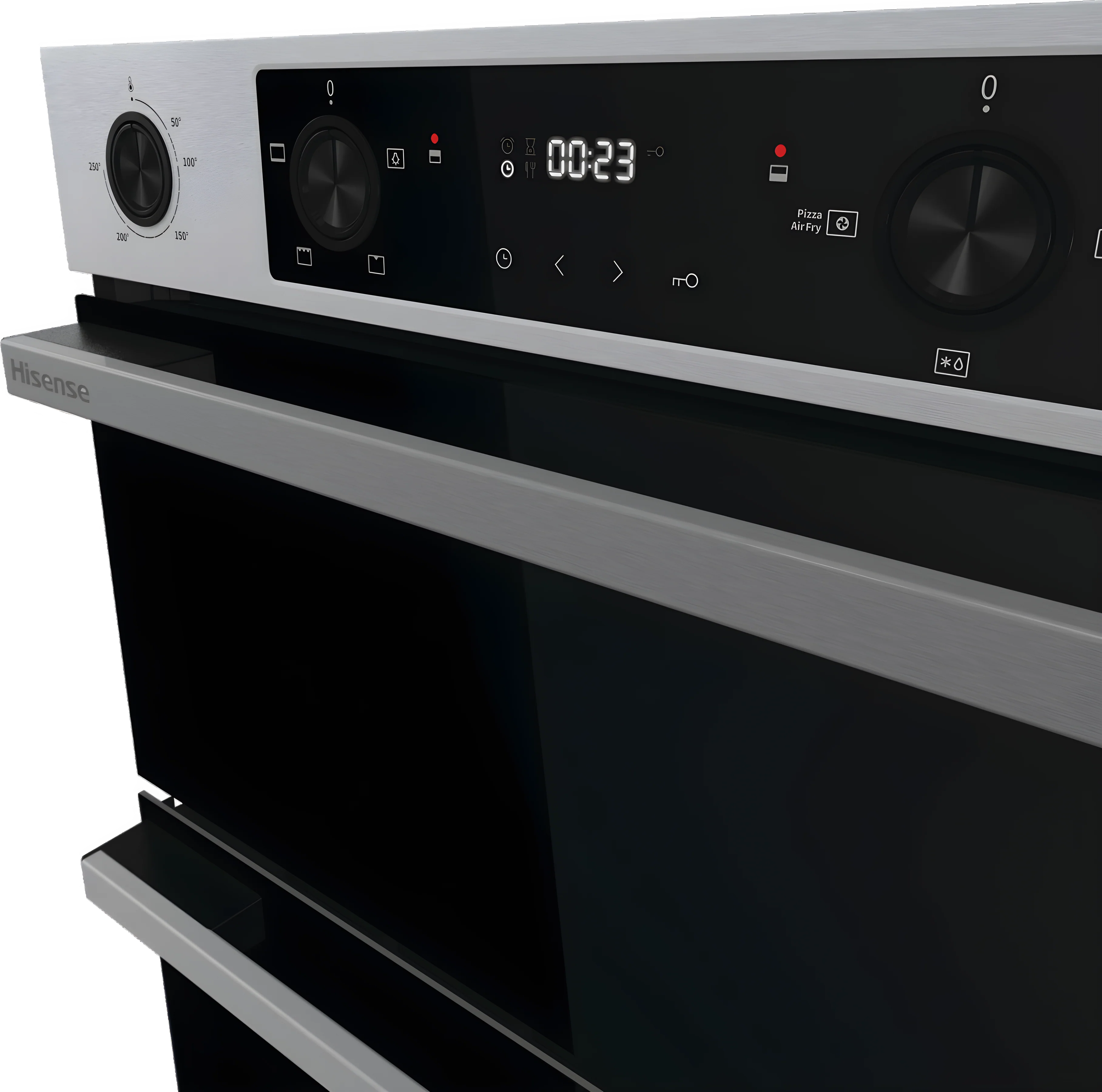 Hisense BUD714221CX - Stainless Steel Built-Under Double Oven - 92L Total Capacity - A Energy - Image 6