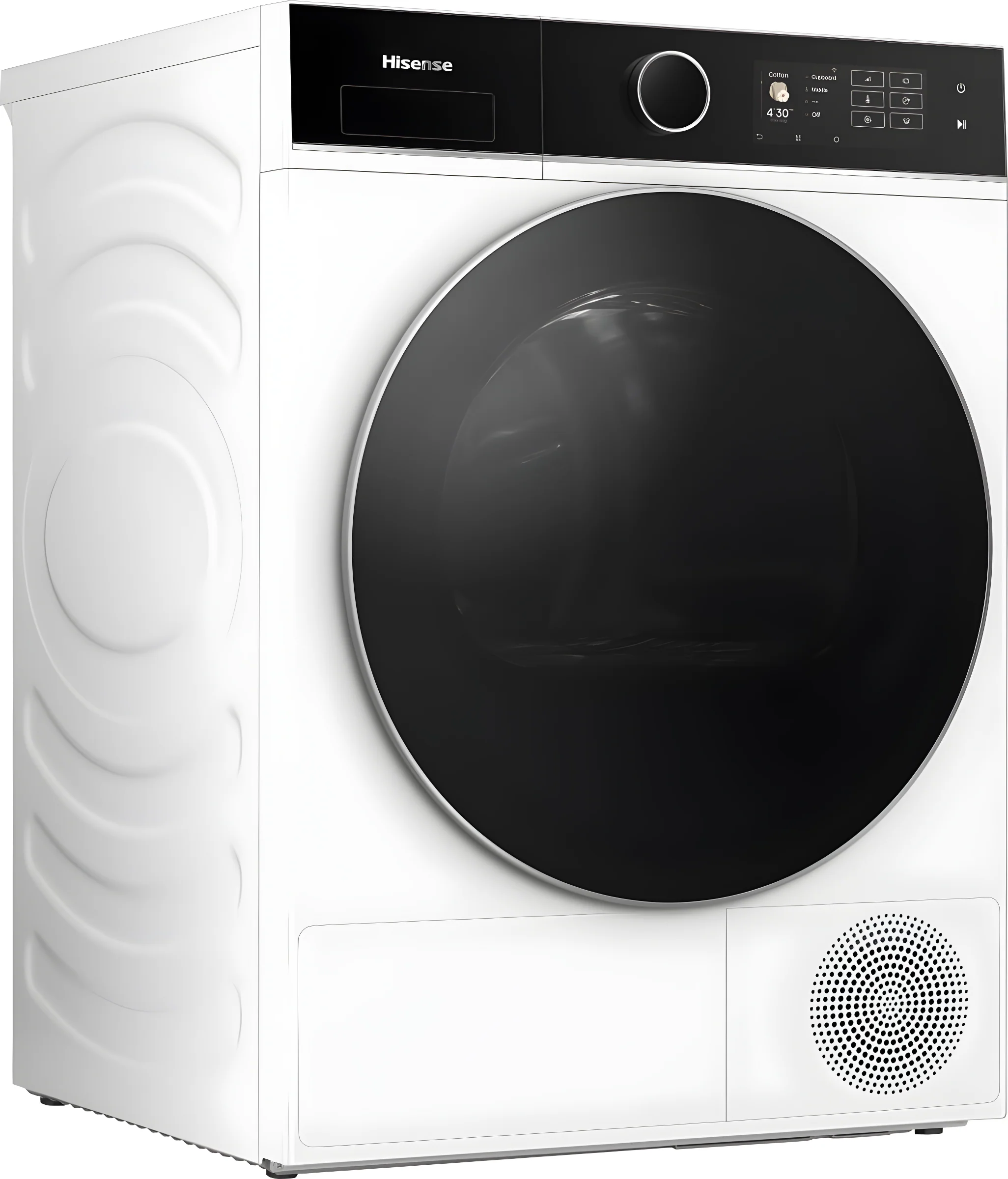 Hisense DH5I104BWAB - White 10KG Tumble Dryer - Heat Pump - B Energy - Image 3