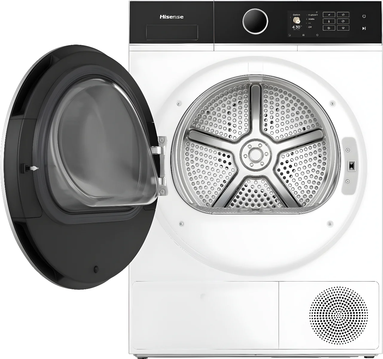 Hisense DH5I104BWAB - White 10KG Tumble Dryer - Heat Pump - B Energy - Image 4