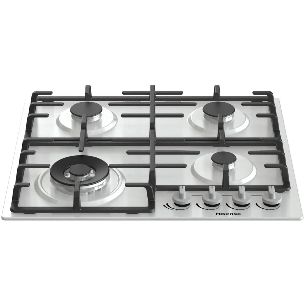 Hisense GM663XB - Stainless Steel 60cm Gas Hob - 4 Burners - Image 3