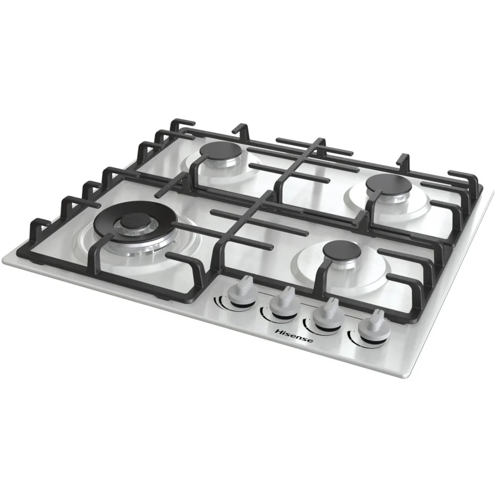 Hisense GM663XB - Stainless Steel 60cm Gas Hob - 4 Burners - Image 5