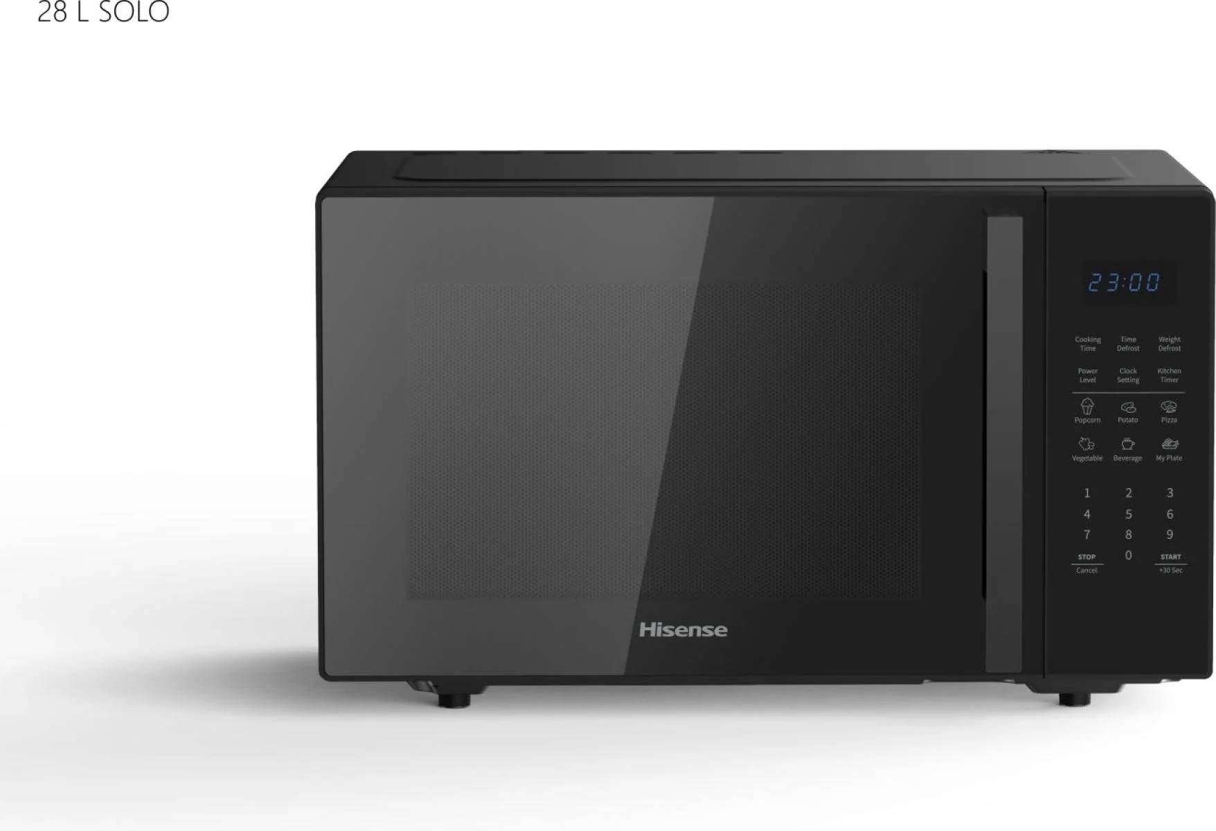Hisense H29MOBS9HGUK - Black Microwave Oven with Grill - 29L Capacity - 900W - Image 3