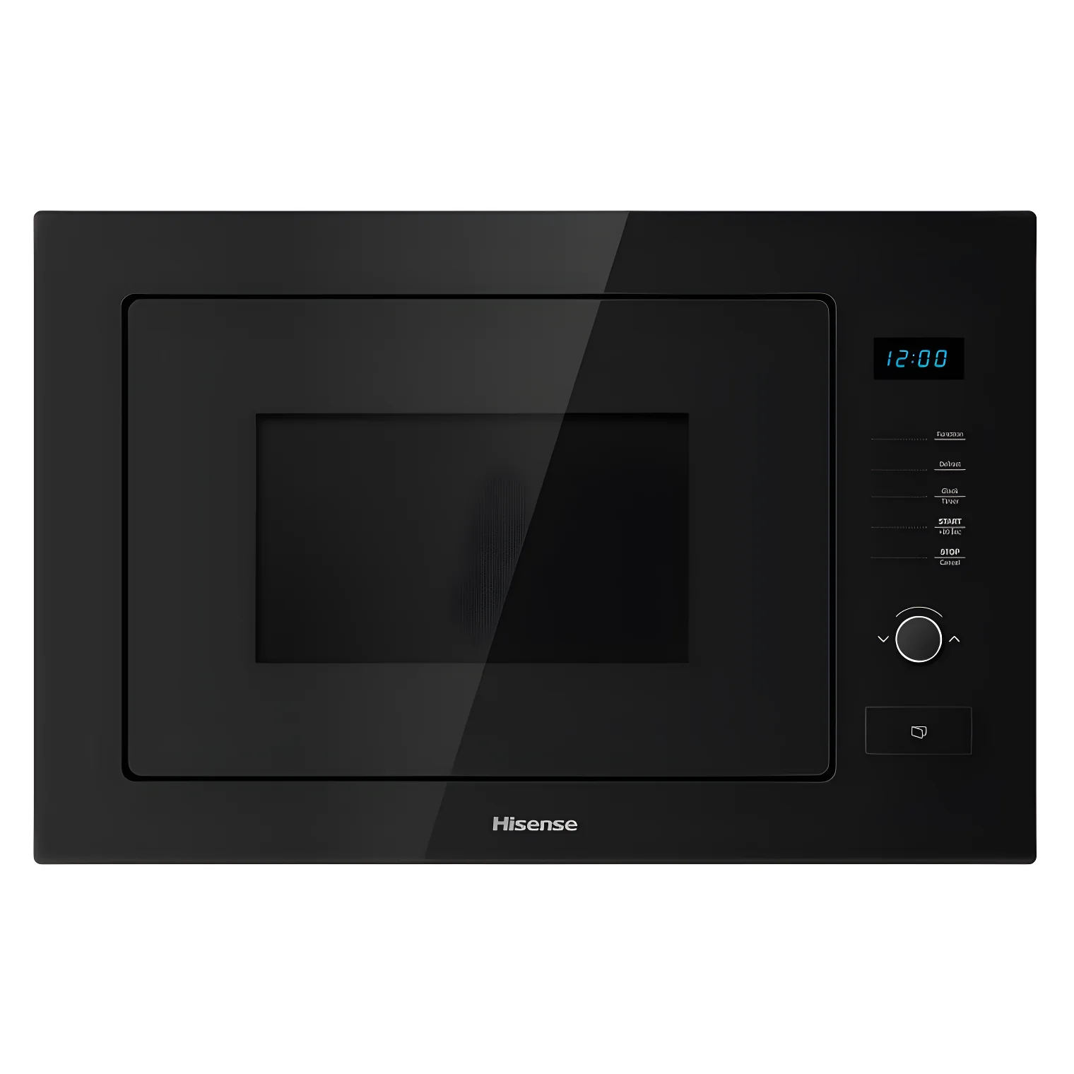 Hisense HB25MOBX7GUK - Black Built-In Microwave with Grill - 25L - 900W