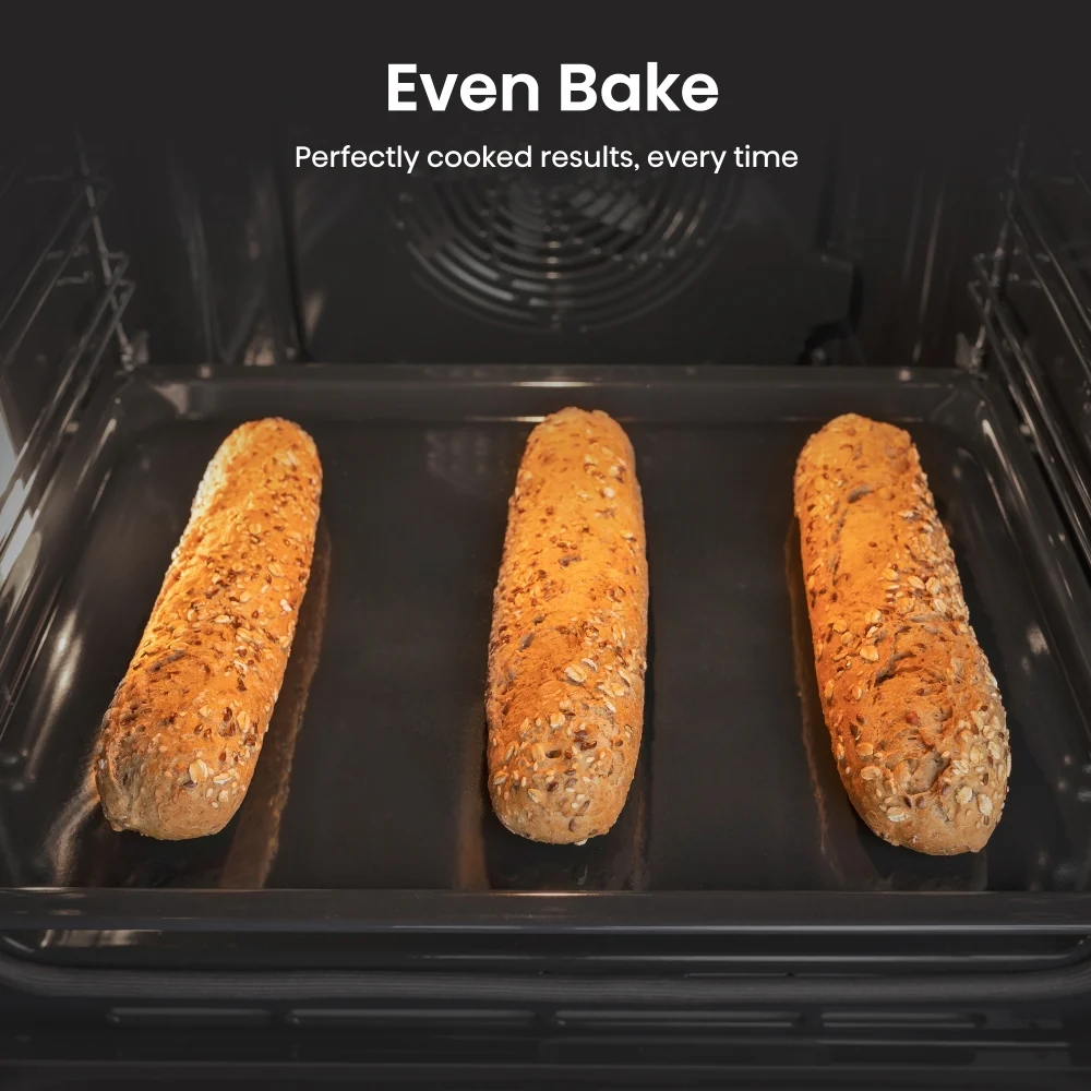 Hisense HDCEC5C10W - White Electric Cooker - Double Oven with Ceramic Hob - A Rated - Image 5
