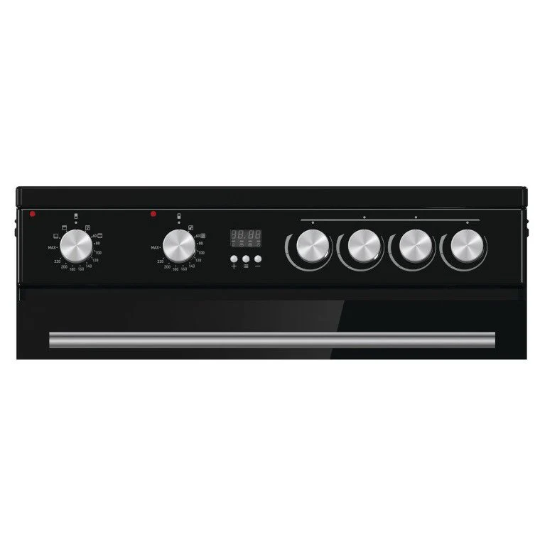 Hisense HDE3211BBUK - Black Electric Cooker - Double Oven - A Rated - Image 3