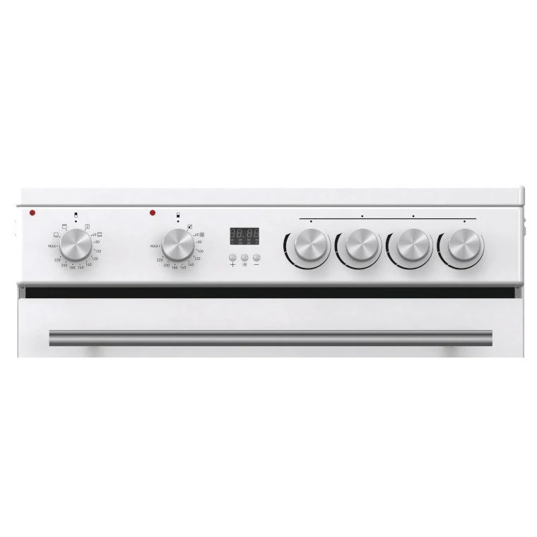 Hisense HDE3211BWUK - White Ceramic Electric Cooker - Double Oven - A+/A Energy - Image 4