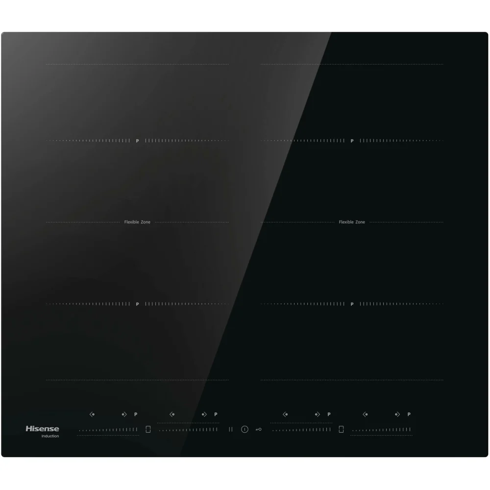Hisense HI6442BSCE - Black Induction Hob - 4 Zones - 59cm