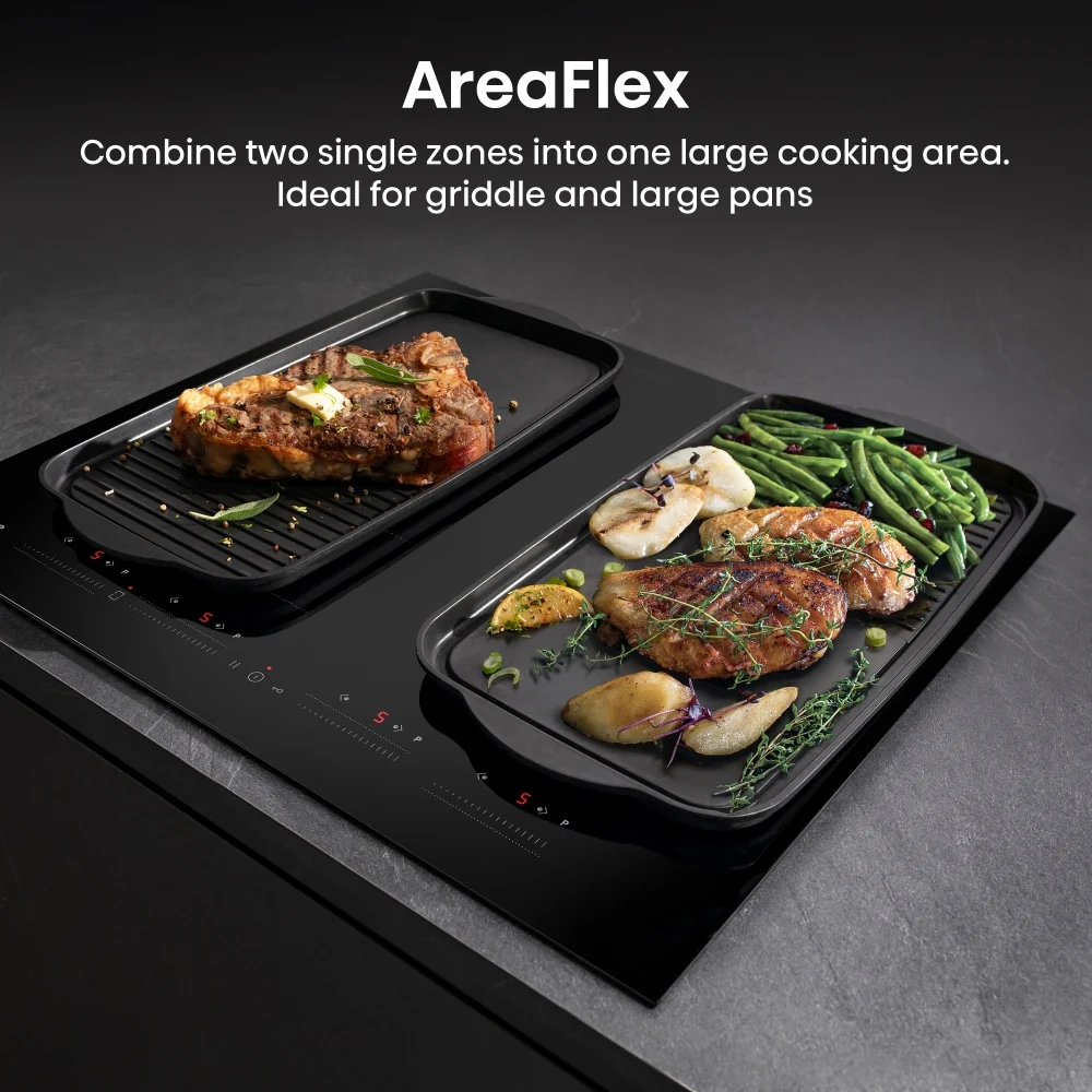 Hisense HI6442BSCE - Black Induction Hob - 4 Zones - 59cm - Image 4