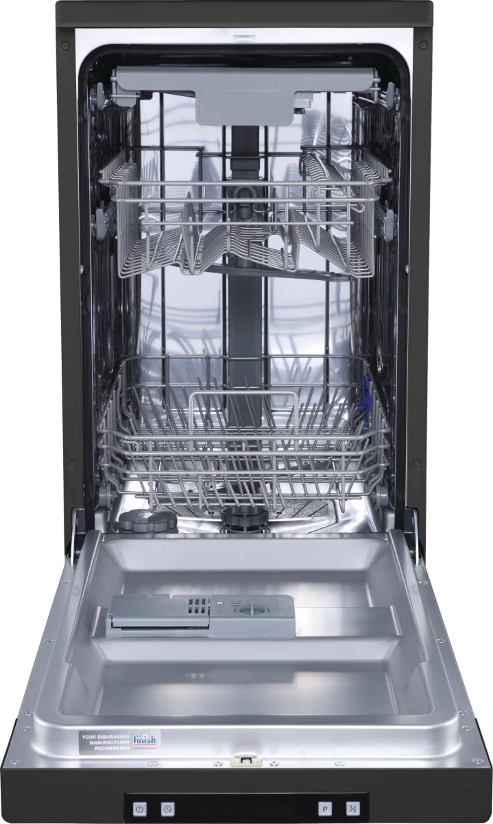 Hisense HS523E15BUK - Black 45cm Dishwasher - 10 Place Settings - E Energy Rating - Image 2
