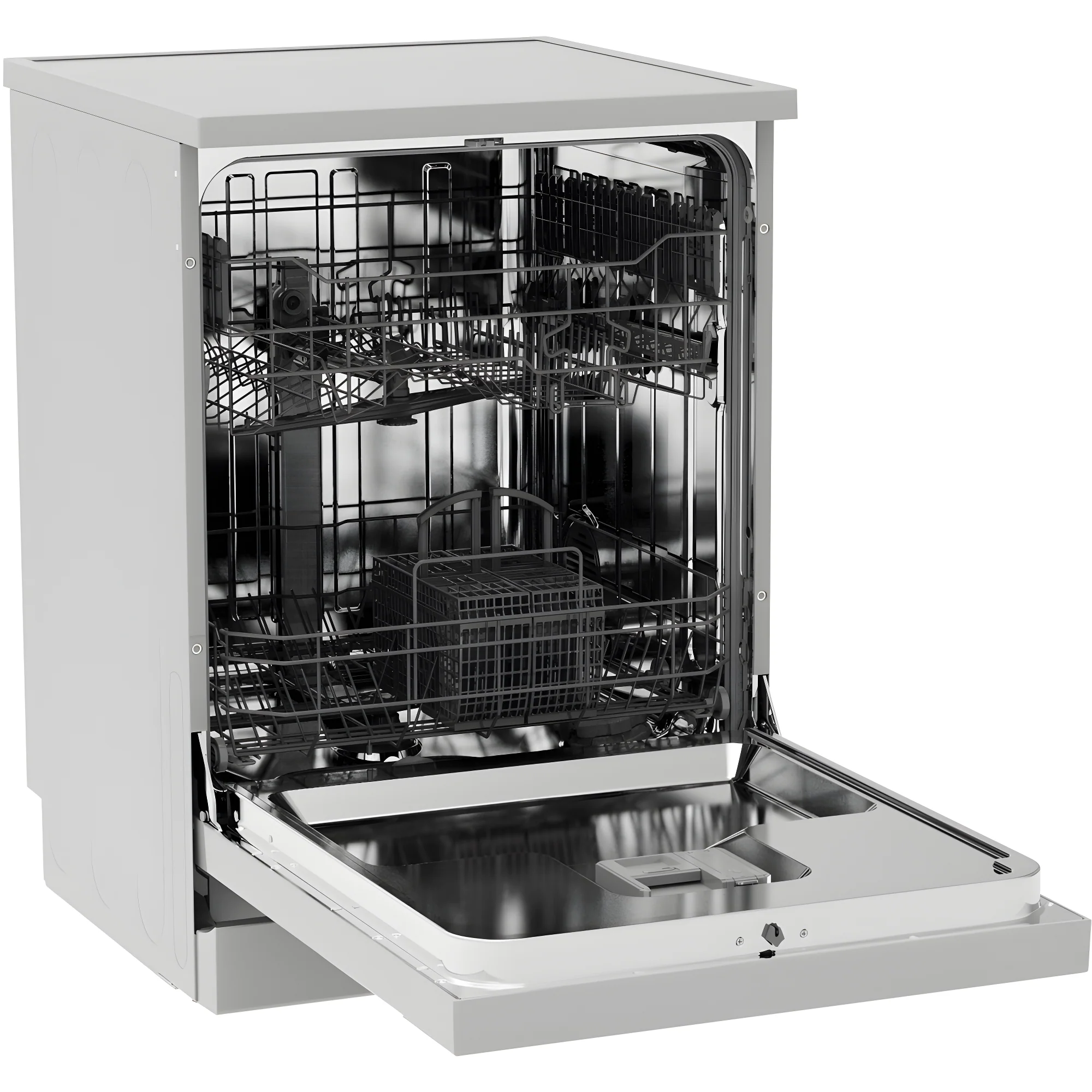 Hisense HS622E90WUK - White Dishwasher - 13 Place Settings - E Energy Rating - Image 4