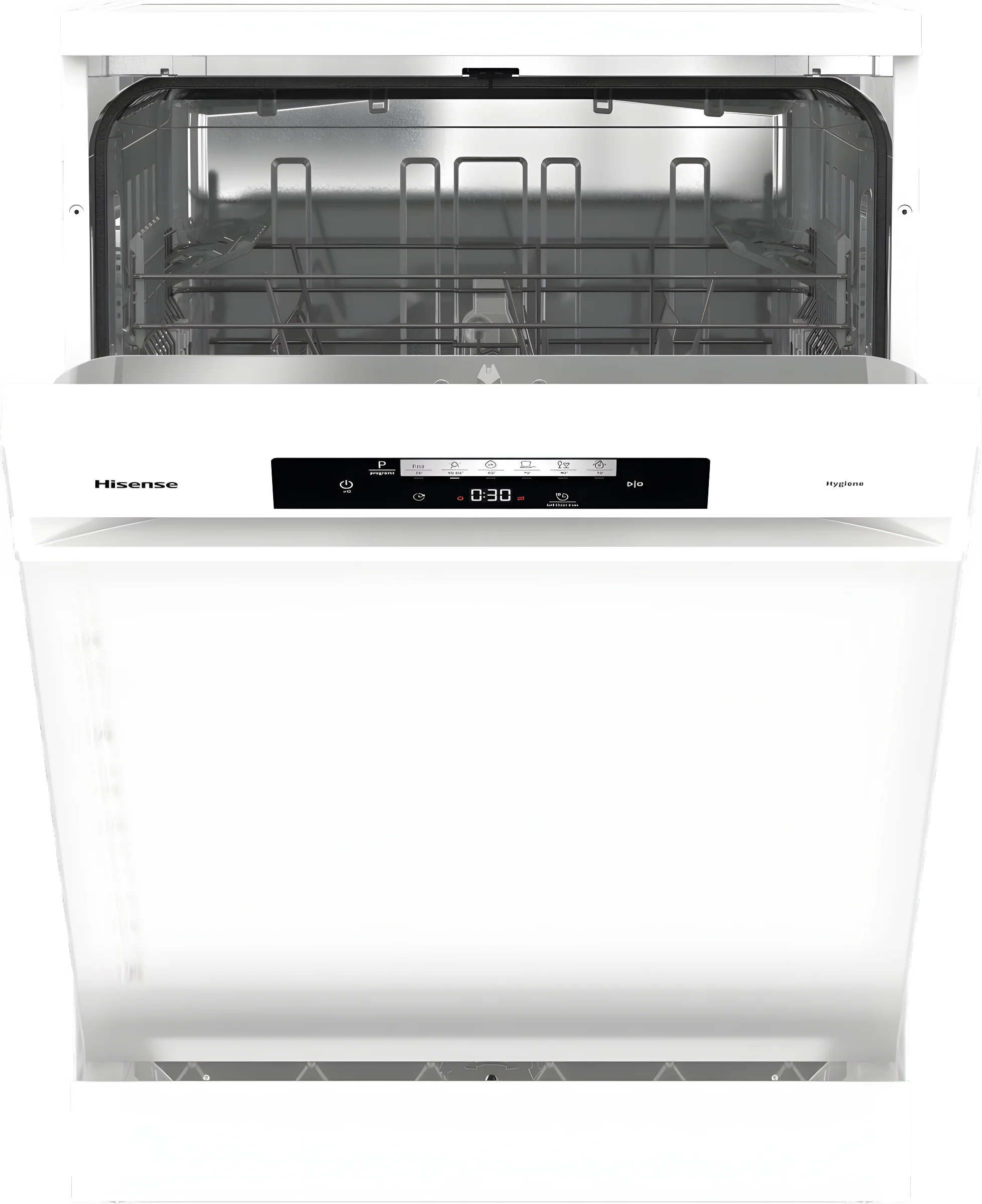 Hisense HS642D90WUK - White Freestanding Dishwasher - 14 Place Settings - D Energy