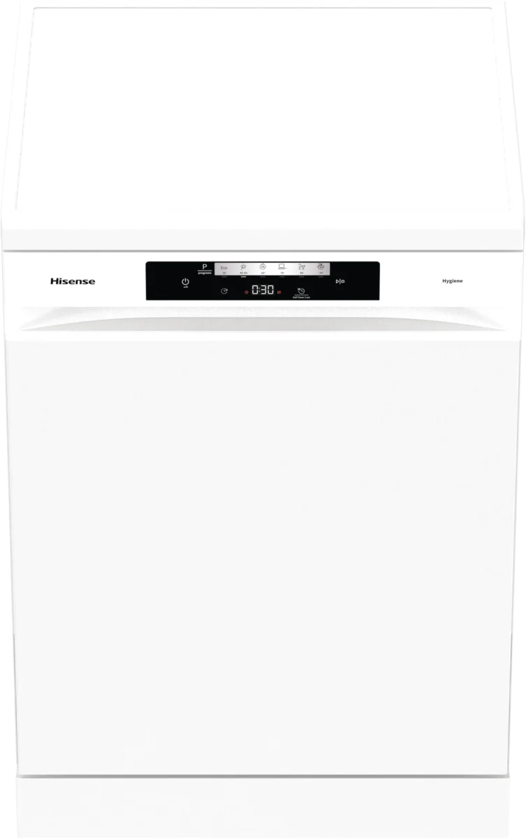 Hisense HS642D90WUK - White Freestanding Dishwasher - 14 Place Settings - D Energy - Image 3
