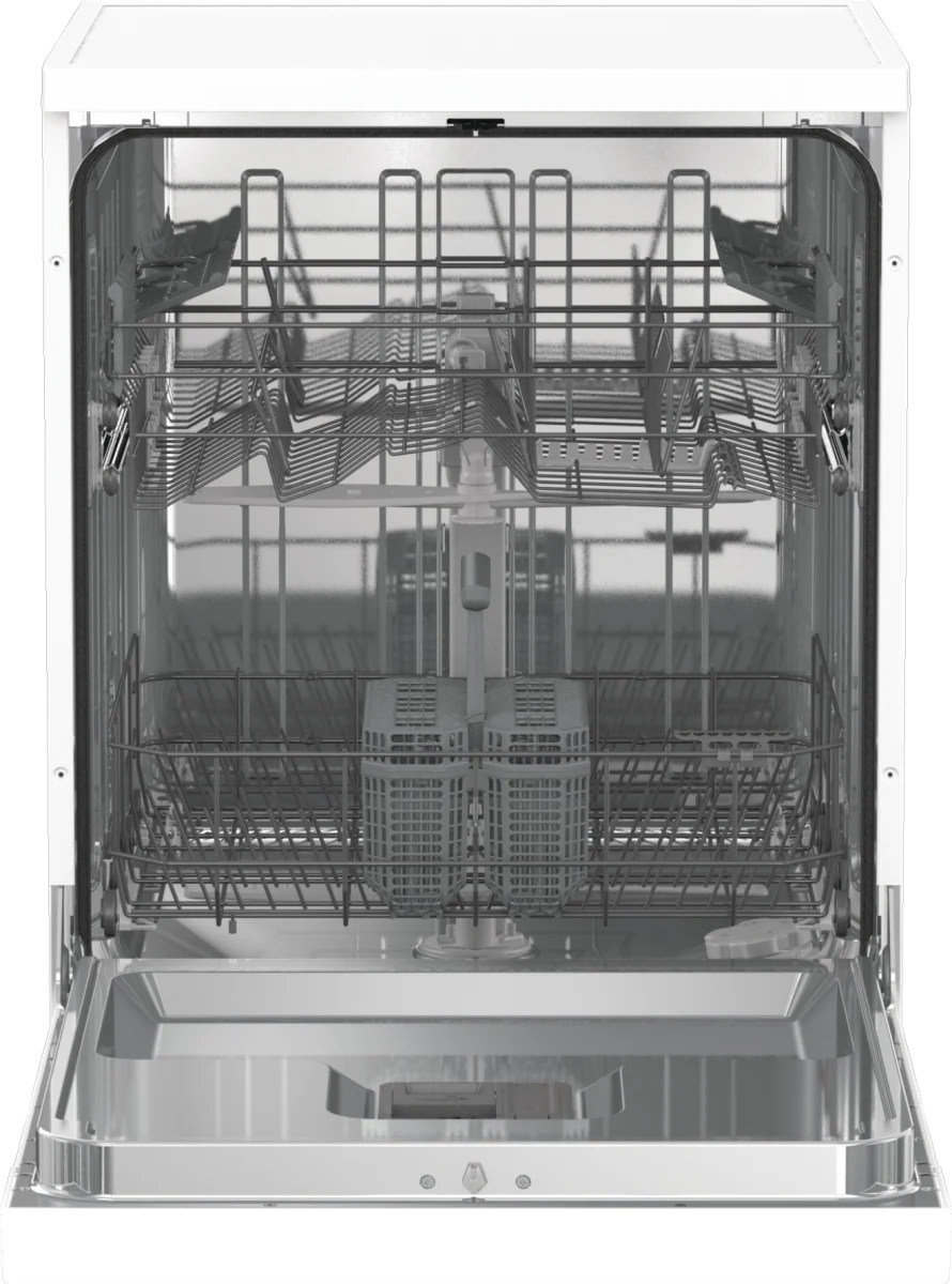 Hisense HS642D90WUK - White Freestanding Dishwasher - 14 Place Settings - D Energy - Image 4