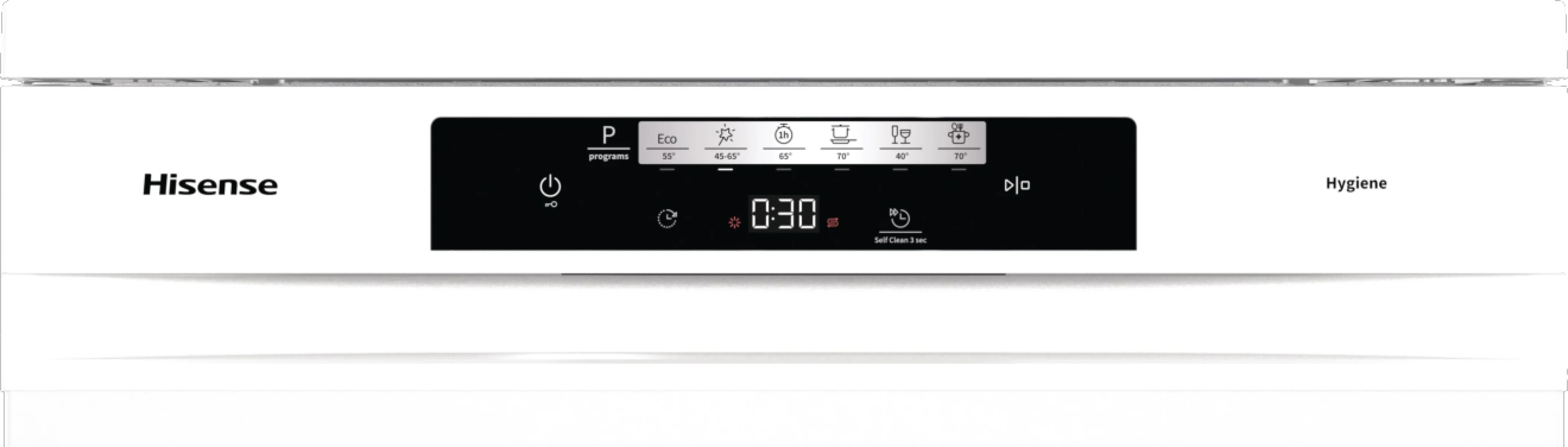 Hisense HS642D90WUK - White Freestanding Dishwasher - 14 Place Settings - D Energy - Image 5