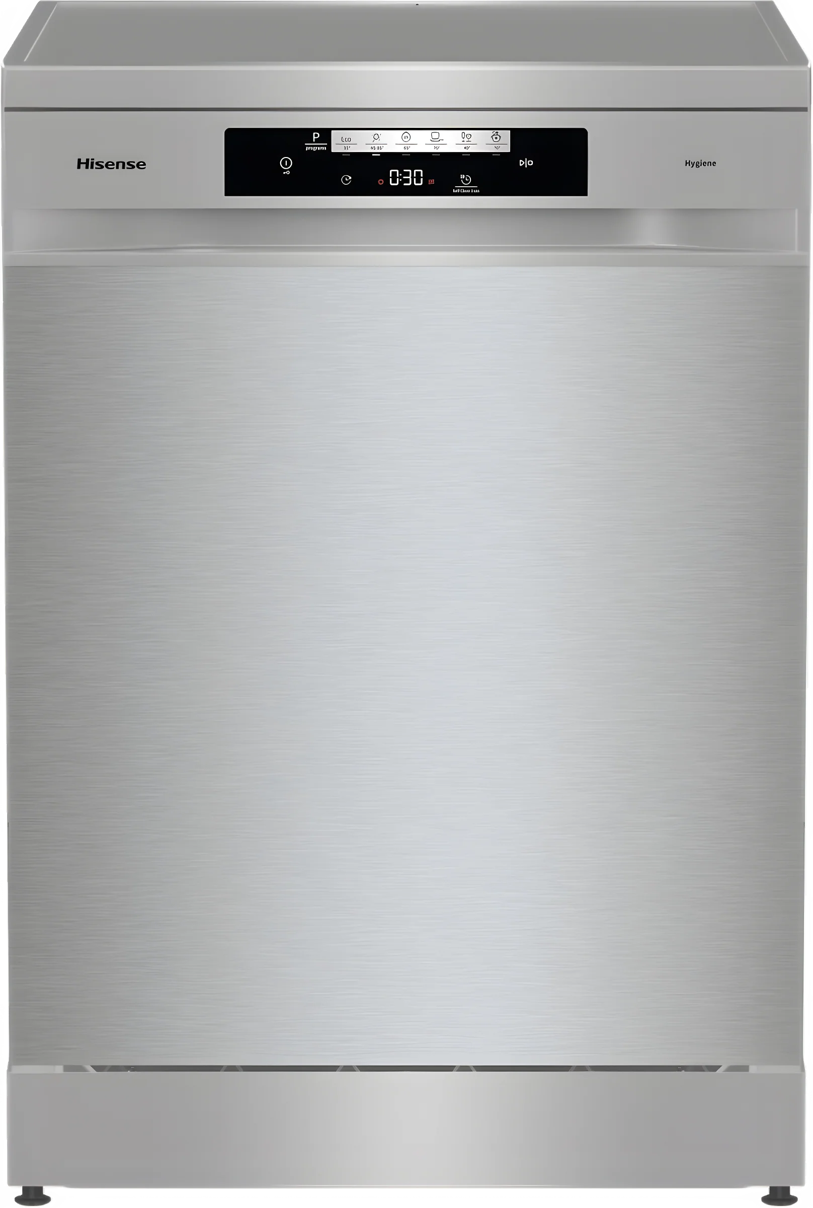 Hisense HS642D90XUK - Silver 14 Place Setting Freestanding Dishwasher - 60cm - 46 dB - D Energy - Image 2