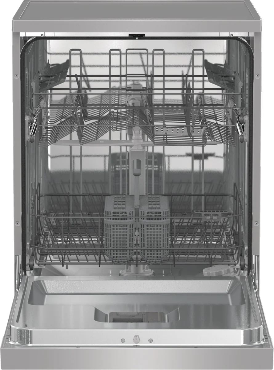 Hisense HS642D90XUK - Silver 14 Place Setting Freestanding Dishwasher - 60cm - 46 dB - D Energy - Image 7