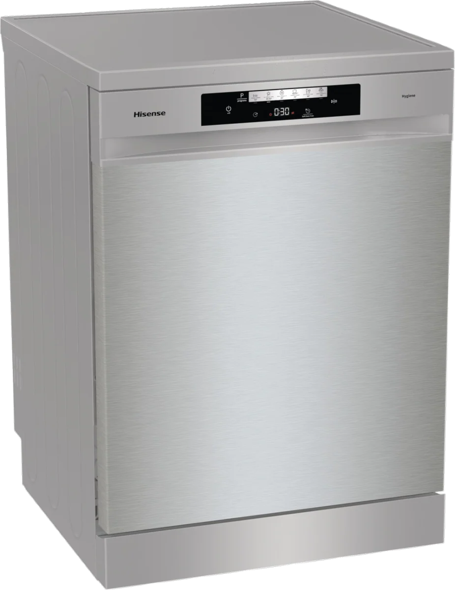 Hisense HS642D90XUK - Silver 14 Place Setting Freestanding Dishwasher - 60cm - 46 dB - D Energy - Image 8