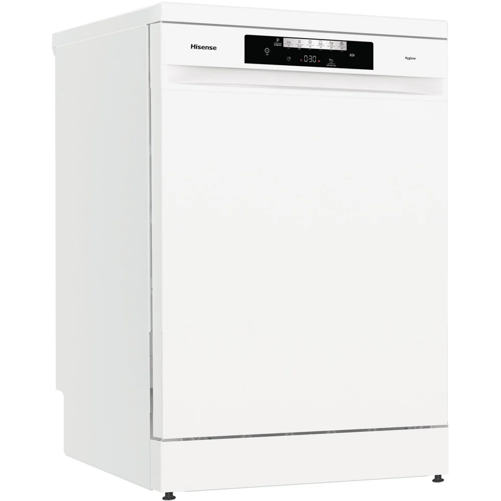 Hisense HS643D60WUK - White Dishwasher - 16 Place Settings - D Energy Rated
