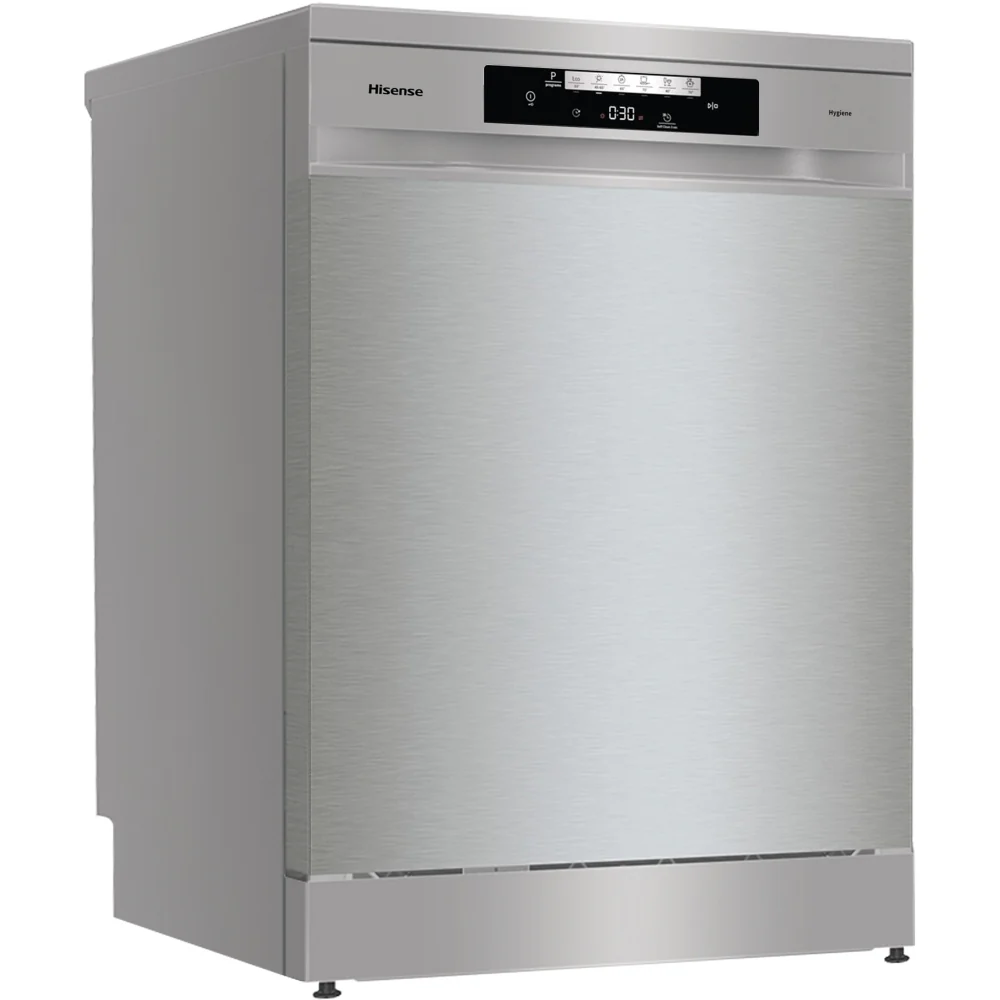 Hisense HS643D60XUK - Stainless Steel Dishwasher - 16 Place Settings - D Energy