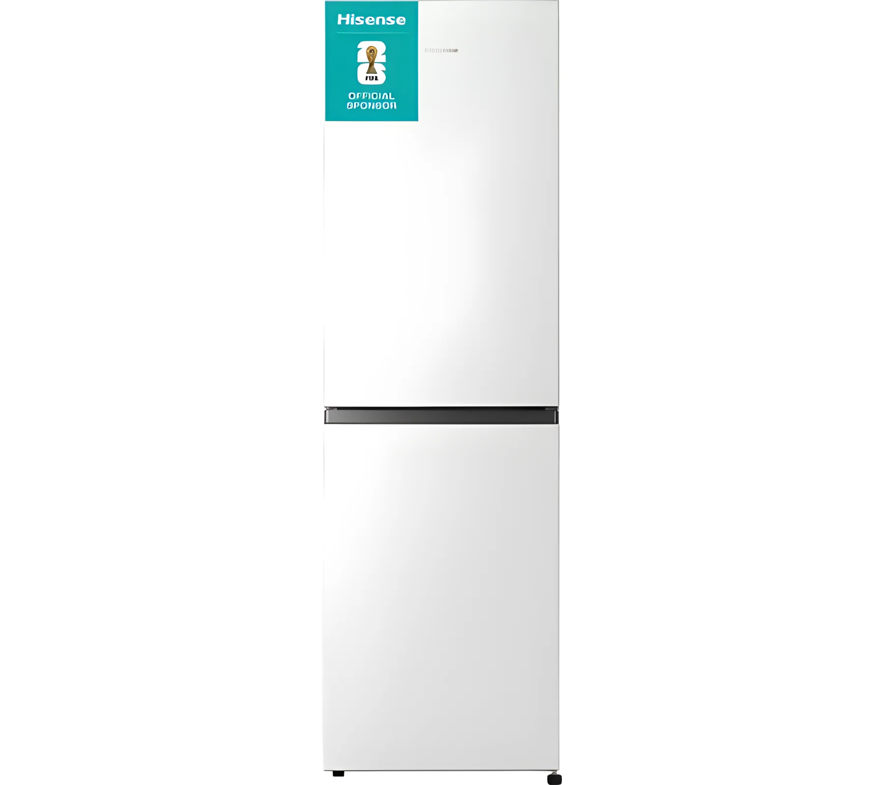 Hisense RB327N4AWD - White Fridge Freezer - 50/50 Split - D Energy Rating