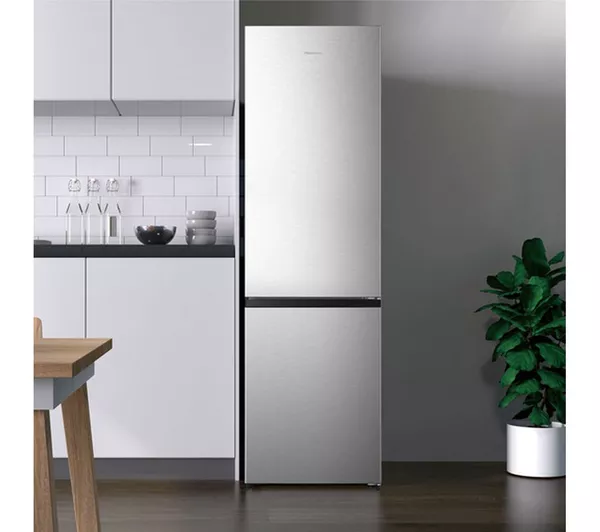 Hisense RB435N4BCE - Stainless Steel Fridge Freezer - 336L - E Energy Rating - Image 2