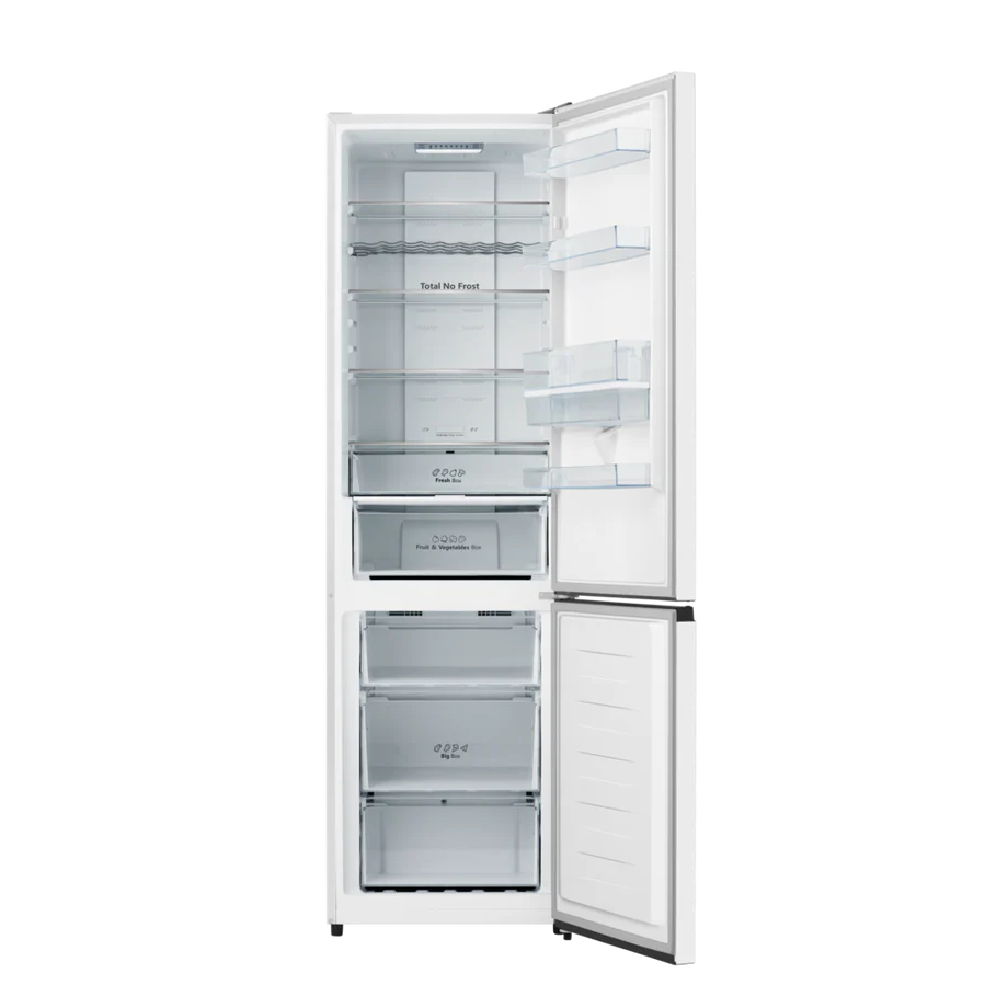 Hisense RB435N4WWE - White Freestanding 70/30 Frost Free Fridge Freezer - E energy