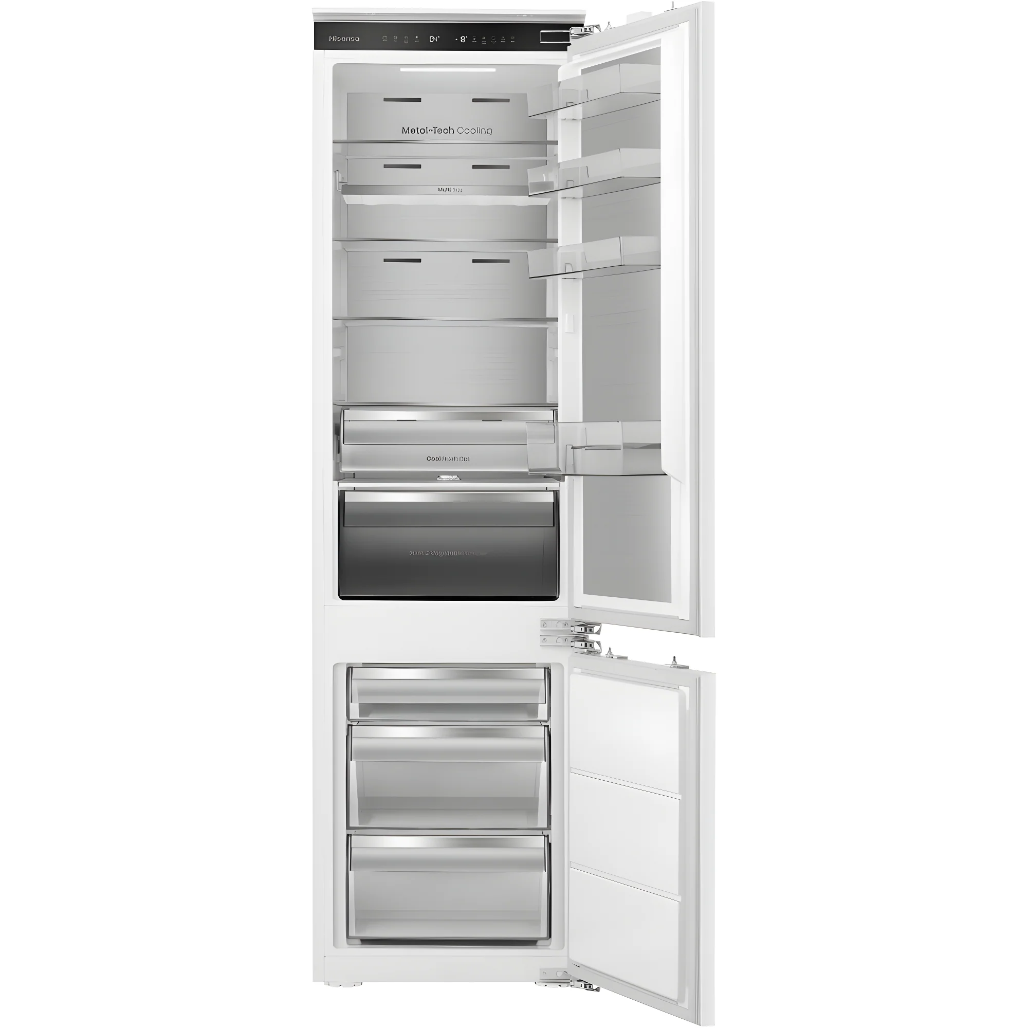 Hisense RB5B280SSWC - White Integrated Fridge Freezer - 70/30 Split - No Frost - E Rated - Image 3