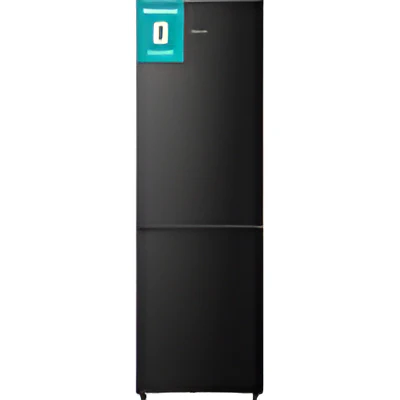 Hisense RB5K330GSFC - Black Stainless Fridge Freezer - Total No Frost Wi-Fi Connected - C Rated - Image 2