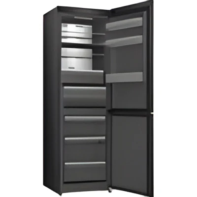 Hisense RB5K330GSFC - Black Stainless Fridge Freezer - Total No Frost Wi-Fi Connected - C Rated - Image 4