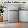 Hisense RB5P410SACCUK - Silver Fridge Freezer - 413L 70/30 - C Rated - Image 4