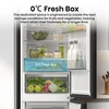 Hisense RB5P410SAFCUK - Black/Stainless Steel Fridge Freezer - 413L - C Energy Rating - Image 5