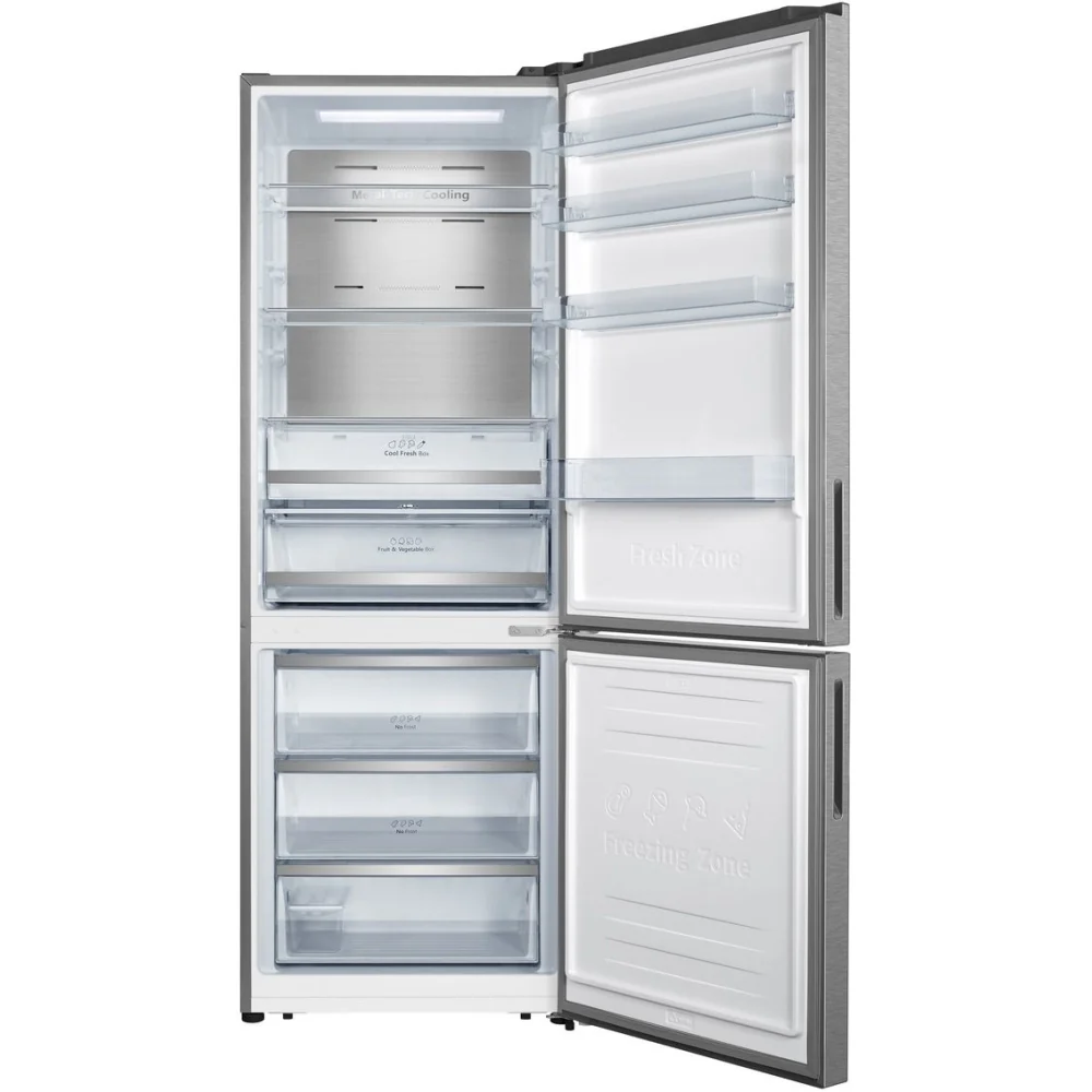 Hisense RB645N4BIE - Stainless Steel Fridge Freezer - 495L Total No Frost - E Rated - Image 2