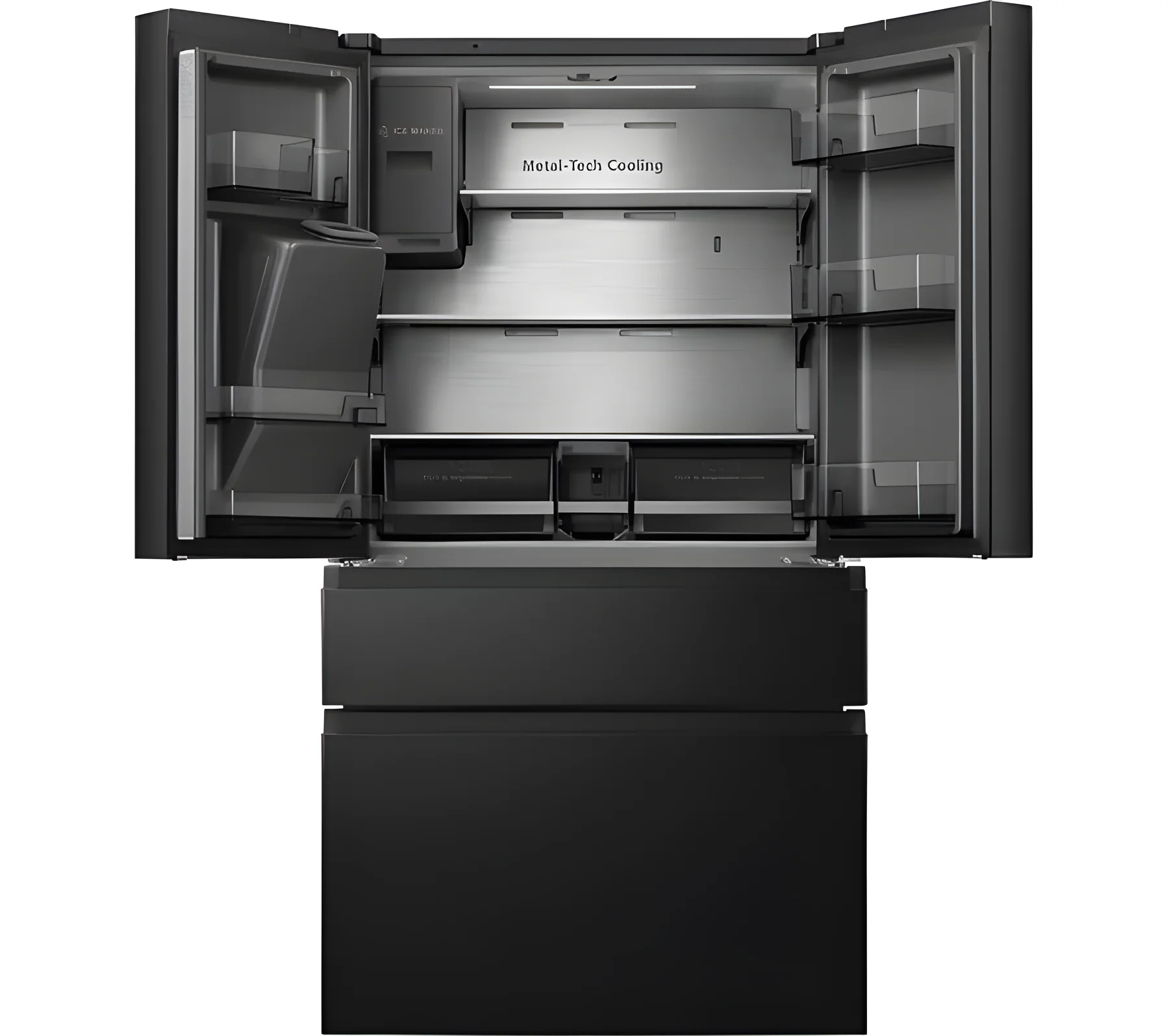 Hisense RF728N4SBFE - Black American Fridge Freezer - 560L Total Capacity - E Energy Rating - Image 2