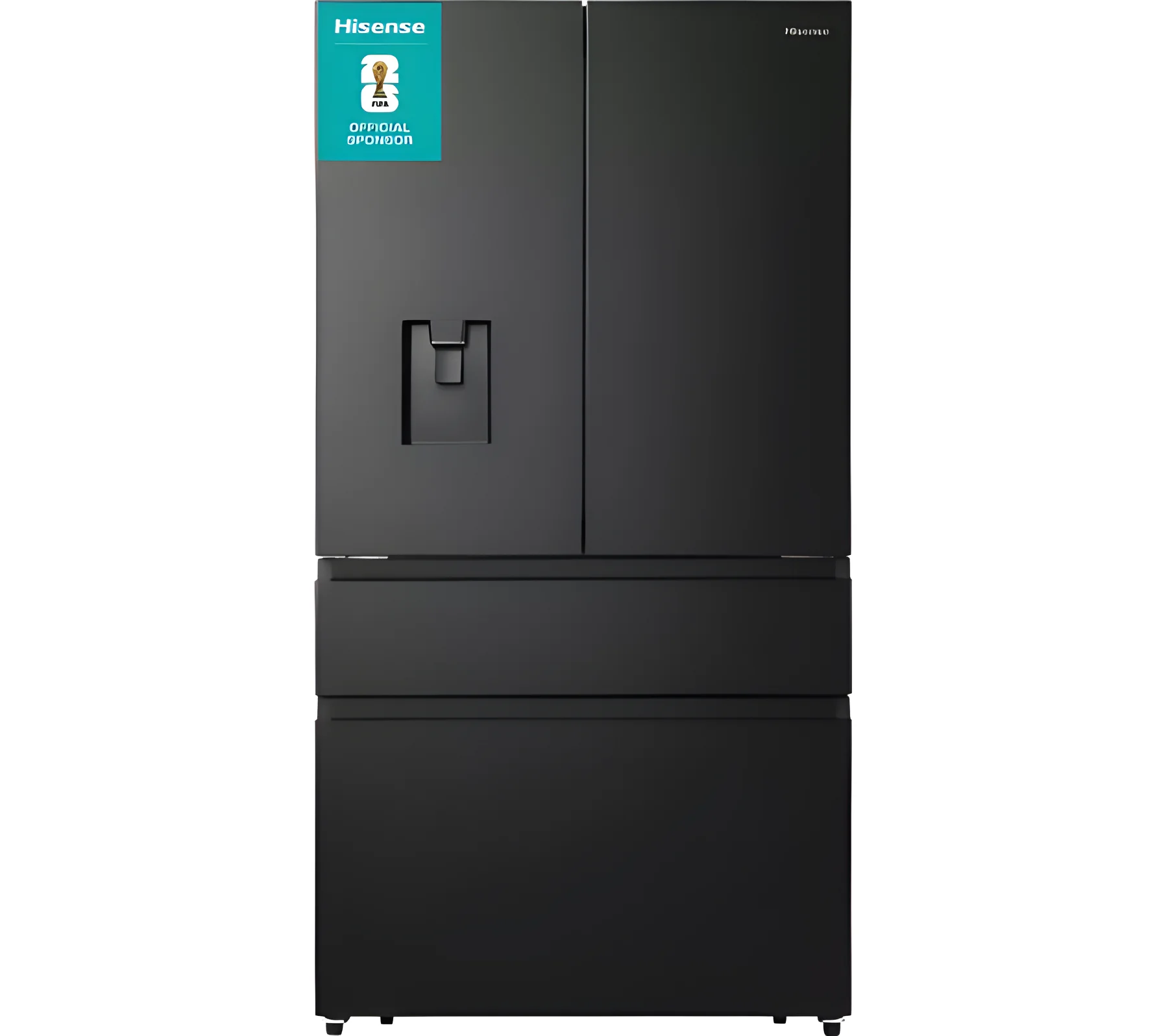 Hisense RF749N4SWFE - Black American Fridge Freezer - 579L Capacity - E Energy Rating