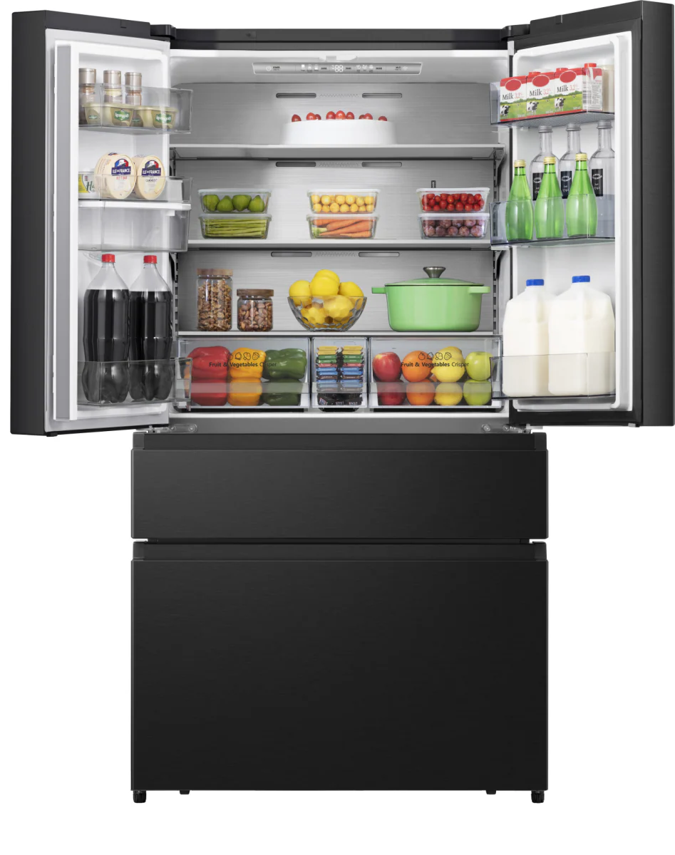 Hisense RF749N4SWFE - Black American Fridge Freezer - 579L Capacity - E Energy Rating - Image 3