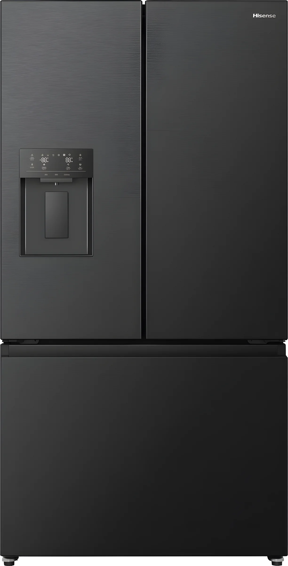 Hisense RF815N4SEFE - Stainless Steel American Fridge Freezer - 634L Capacity - E Energy Rating