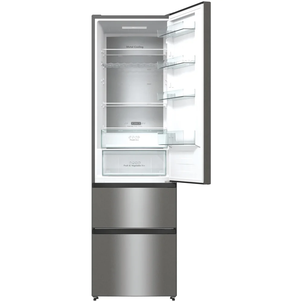 Hisense RM469N4ACEUK - Stainless Steel Fridge Freezer - 368L Total No Frost - E Energy - Image 3