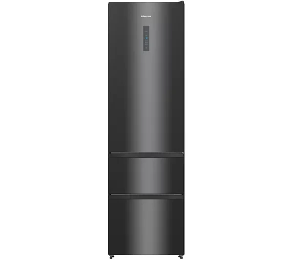 Hisense RM469N4AFEUK - Black Freestanding 70/30 Frost Free Fridge Freezer - E Rated