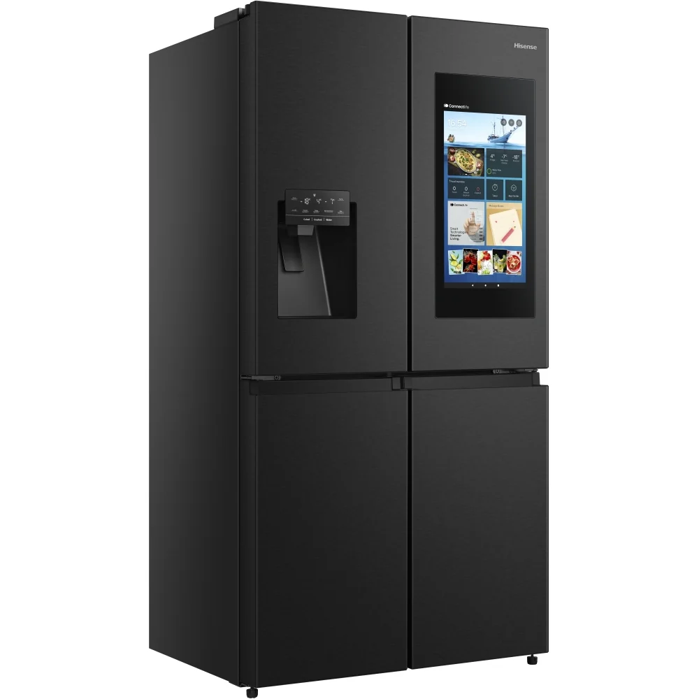 Hisense RQ760N4IFE - Black American Fridge Freezer - 577L - E Rated - Image 3