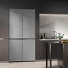 Hisense RQ768N4GVE - Silver American Fridge Freezer - 591L - E Energy Rating - Image 3
