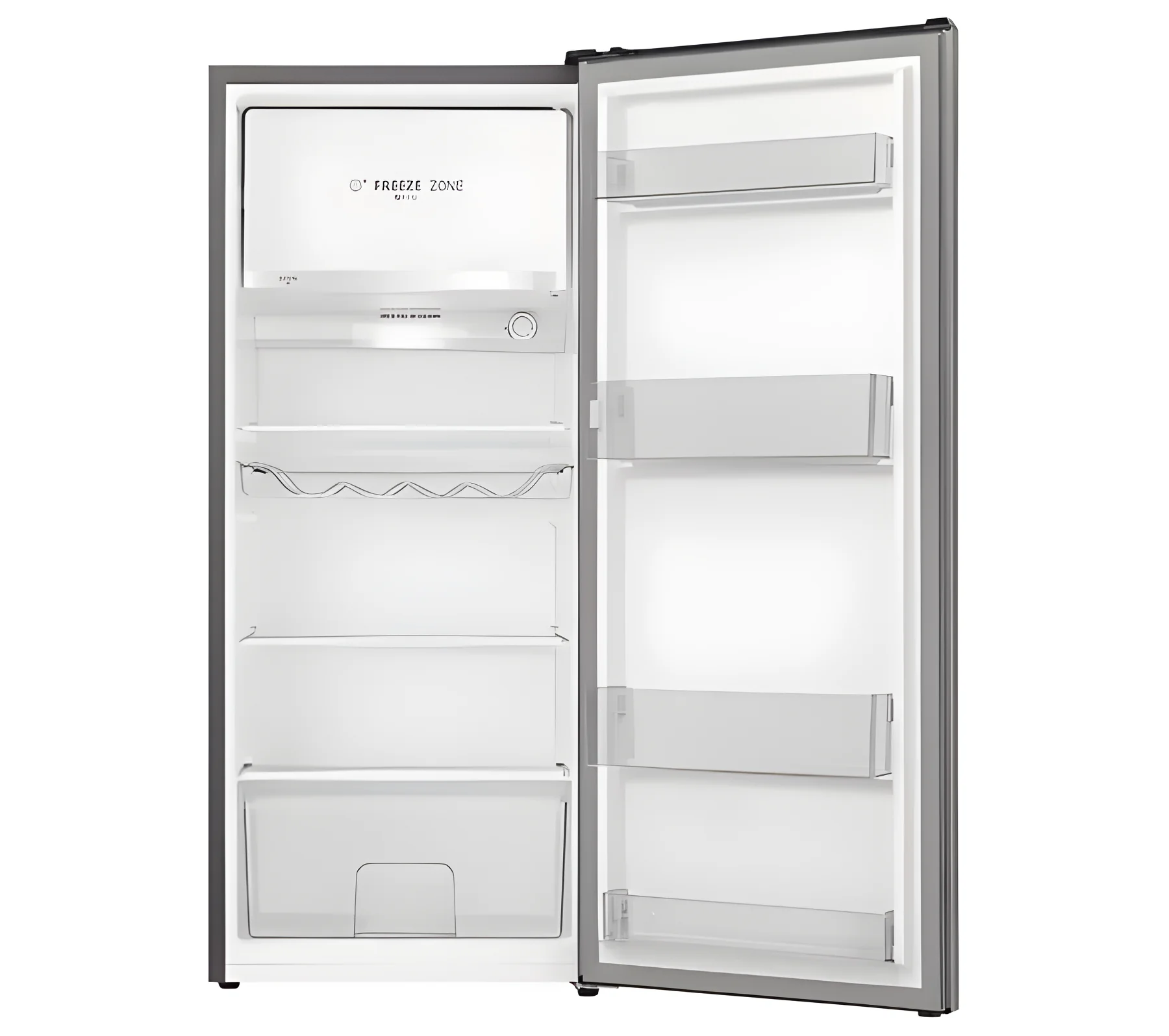 Hisense RR220D4BDE - Silver Fridge - 150L Capacity - E Energy Rating - Image 3