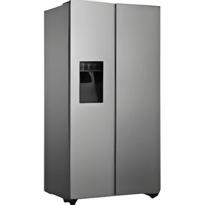 Hisense RS694N4TIE - Stainless Steel American Fridge Freezer - 562L Capacity - E Energy Rating - Image 2